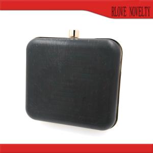 Wholesale 15.7*16.9 CM new design gold bag clutch metal purse frame with plastic shell from china suppliers