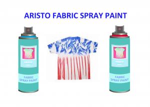 China Non toxic UV Resistance Fabric Spray Paint for Clothes , Waterproof Liquid Paint Spray on sale