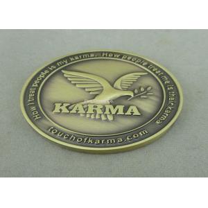 Brass Stamped Personalized Coins , 3D Military Challenge Coin