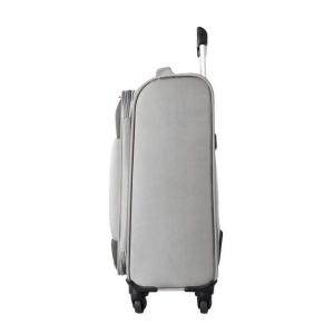 OEM 3pcs Soft Shell Expandable Luggage Soft Sided Carry On Luggage With Spinner