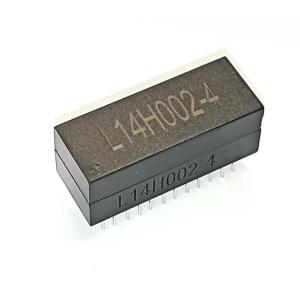 L14H002-4 Dual Ports LAN Filter 2.5G Base - T Ethernet Transformer PoE 90W