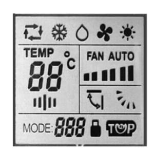 TN 7 Segment Graphic LCD Module Transparent 1/4 Duty 1/3 Bias