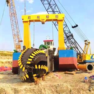 Wholesale 1400 Cubic Meter Capacity Hydraulic Diesel Engine Cutter Suction Dredger for River Sand from china suppliers