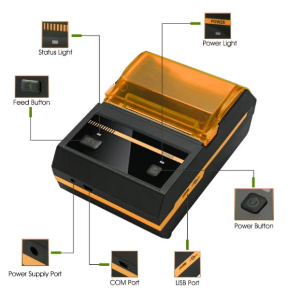 58mm Mobile Thermal Transfer Printer