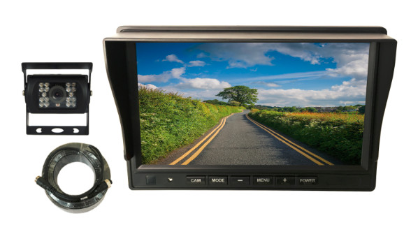 7"HD 720P Rear View Camera 4 Channel IP69k Suitable for all kinds of engineering