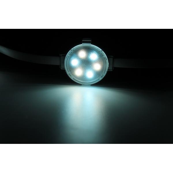 120° Angle PC Shell 1W 12V 40mm IP65 RGBW LED Pixel