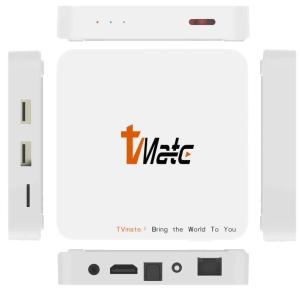 Wholesale Quad-core Cortex-A53 Android OTT TV Streaming Box with Expandable Memory Up To 128GB from china suppliers