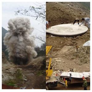 Wholesale Explosive Welding Clad Tube Sheet 3.5mm SB265 Gr.1 And SA516 Gr.70N For Heat Exchanger from china suppliers