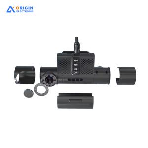 Mini Dual/Triple Dash Cam with DMS+ADAS 1080P Smart Driving Recorder with G-Sensor