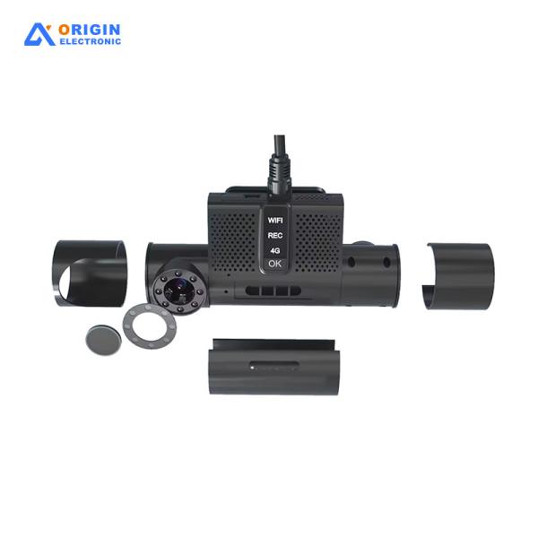 Mini Dual/Triple Dash Cam with DMS+ADAS 1080P Smart Driving Recorder with G