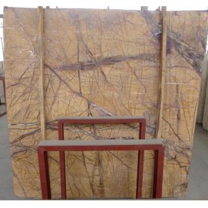 Wholesale Cheap Rain forest Brown Marble Slab Tile from china suppliers