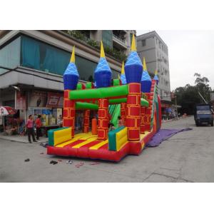 Inflatable Bouncy Castle Slide Commercial Inflatable Slides For Carnival