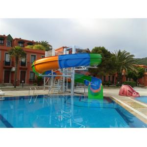 3.5M Private Commercial Size Water Slide Fiberglass Swimming Pool Slide For