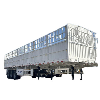 High-Performance Fence Semi Trailer For Secure Transport Of Livestock Animals