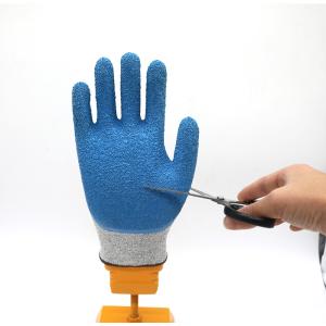 Durable Cut Proof Work Gloves / Cut And Puncture Resistant Gloves PU Coating