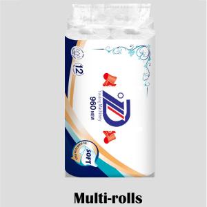 Double Embossing Automatic Paper Core Dropping Function Toilet Tissue Paper