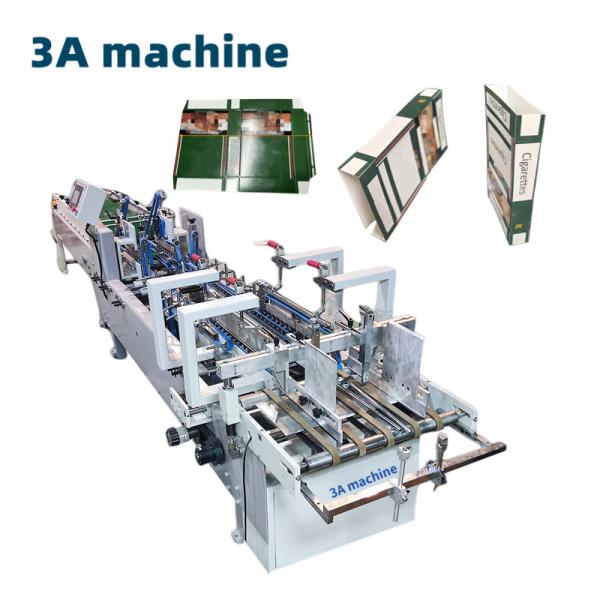 3ACQ 580D Cardboard Box Folding Machine with 4.5kw Power and Folder Gluer Spare