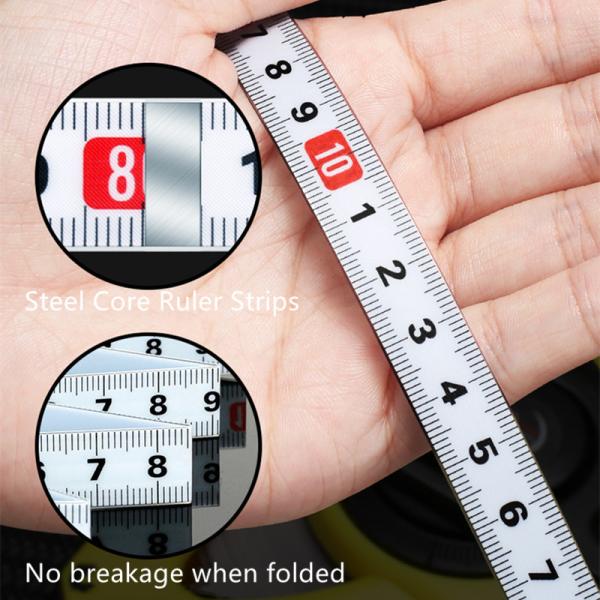 13mm Metric Steel Tape Measure 30M Nylon Coated Engineers Scale Tape Washable