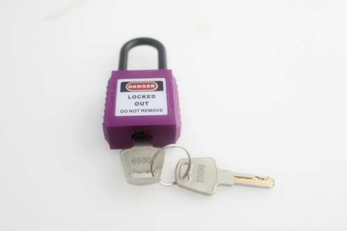 ZC-G11 CE Certification Approved Short Shackle ABS Safety Padlock For Industry