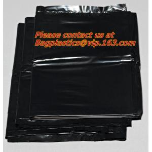 Hazardous Waste Plastic Bag Printed Asbestos Garbage Bag Biodegradable Garbage
