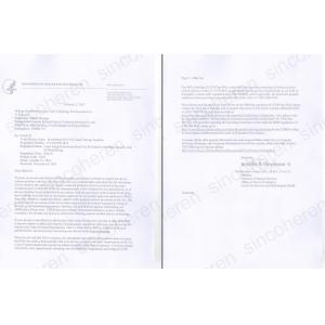 Beijing Sincoheren Science and Technology Development Co., Ltd Certifications