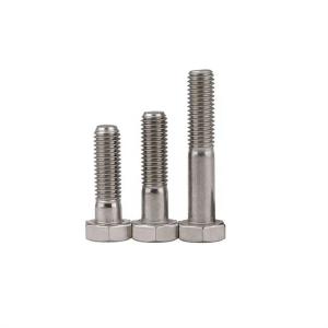 Hex Head Type Stainless Steel Bolts with NPT Thread and Polish Finish