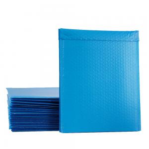 Wholesale Blue LDPE Poly Bubble Mailer Bag Waterproof Recyclable Self Seal from china suppliers