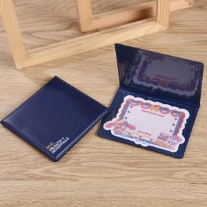 China Pvc Phone Card Holder Business Plastic Folding Card Holder on sale