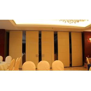 Soundproof Movable Partitions Mobile Folding Partition Wall For Hotel Hall