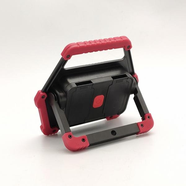 Super Strong Portable LED Work Lights Battery Operated 17.3x3.5x15.6cm ABS Silicone 10W COB