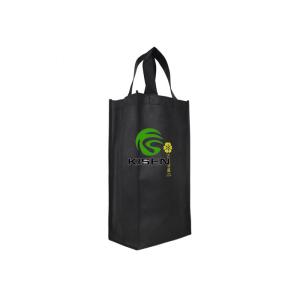 Wholesale Strong Wine Non Woven Shopping Bag Foldable Reusable For Gift Easy To Carry from china suppliers