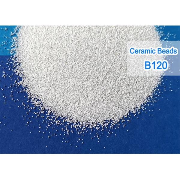 B120 Ceramic Bead Blasting Media For Golf Club / Ball Head Sandblast Surface