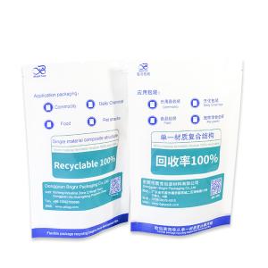 Custom 100% Recyclable Packaging Bags With Beautiful Eye-catching Graphic