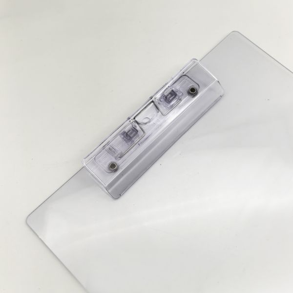 PET material transparent ins wind board clip for A4 file folder, exam papers storage, receipts organization, writing board pad