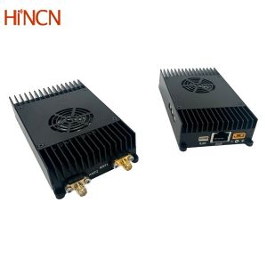 Wholesale Ethernet UAV Aircraft Transmitter Receiver 100km Frequency Hopping Transceiver from china suppliers