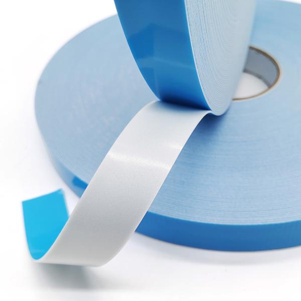 Quality High Adhesion Customizable Blue PE Foam Double Sided Tape for Fixing for sale