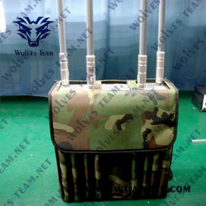 Military 5 Bands GPS WIFI5.8G Backpack Signal Jammer
