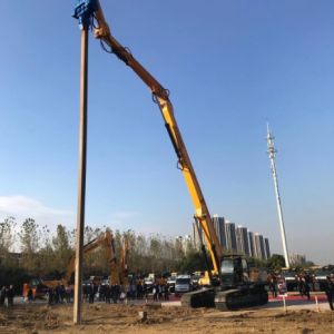 Strong Power 3200rpm Excavator Sheet Pile Driver Vibro Hammer
