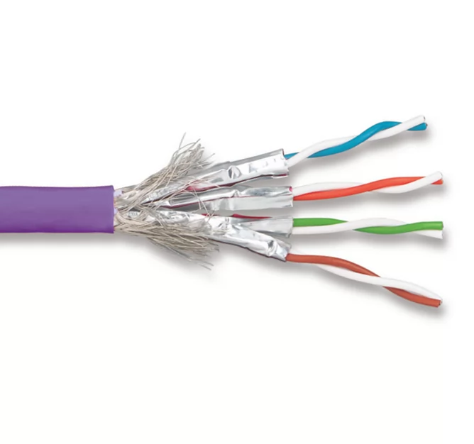 Wholesale CAT7A SFTP Ethernet Cable (Shielded LAN Cable) — 1000MHz, LSZH Option, 10Gbps from china suppliers