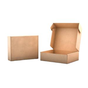 Custom Order Accepted Brown Kraft Carton Box for Small Item Packaging and