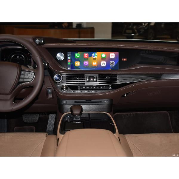Viknav Linux System For Lexus LS 2018 -2020 Wireless Apple CarPlay Android Auto display screen