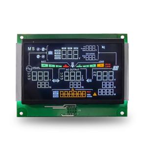 Customized VA COB Segment LCD Display Module 1/4 Duty 1/3 Bias 6:00 CLOCK IC
