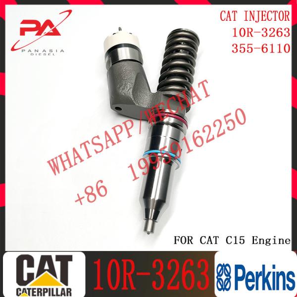diesel fuel injector 10R-3263 239-4909 239-4909 280-0574 10R-0955 10R-1000 355-6110 249-0709 for Caterpillar C15