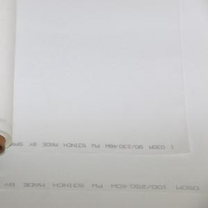 White printing Mesh printed mesh fabric 90T 48um 100T 40um