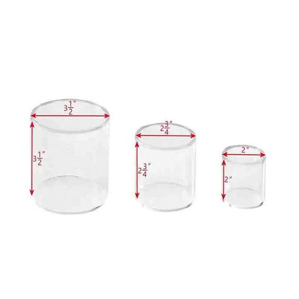 Vase Acrylic Cylinders Container