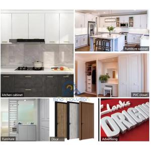 Sino holyson Plastic Sheet WPC PVC Foam Board Making Machine / PVC Furniture