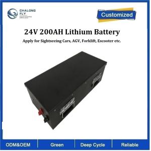CLF OEM Power Lithium Iron LiFePO4 200Ah 24V Lithium Battery Packs For