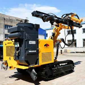70Kw Yuchai Engine Crawler Mounted DTH Rock Blasting Drilling Machine