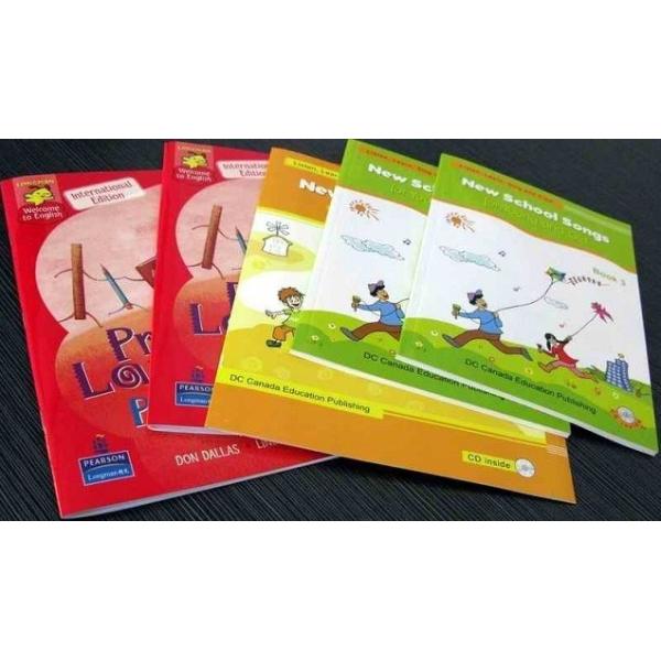 Soft Cover Children's Book , Custom Printing Children's Book CMYK Colors Both