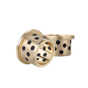 China Metallic Self Lubricating Bronze Slip Effects | Oilless impregnated graphite brass on sale